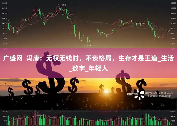 广盛网  冯唐：无权无钱时，不谈格局，生存才是王道_生活_数字_年轻人