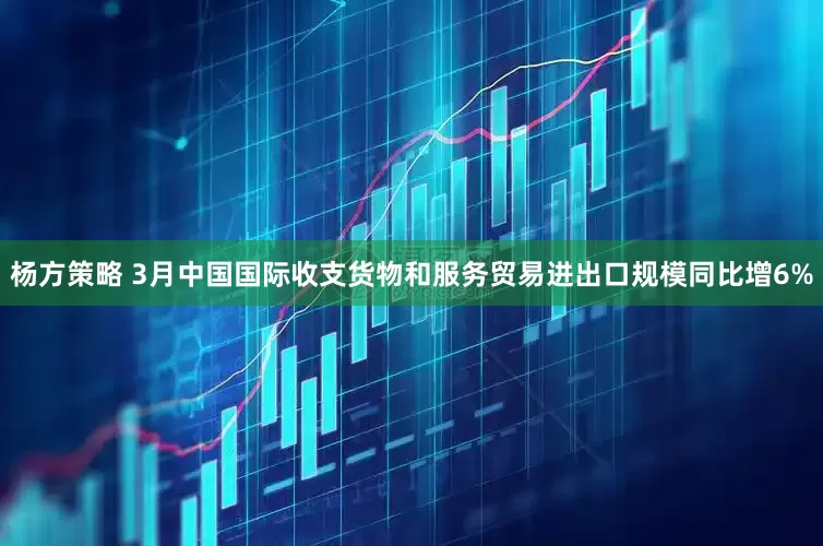 杨方策略 3月中国国际收支货物和服务贸易进出口规模同比增6%